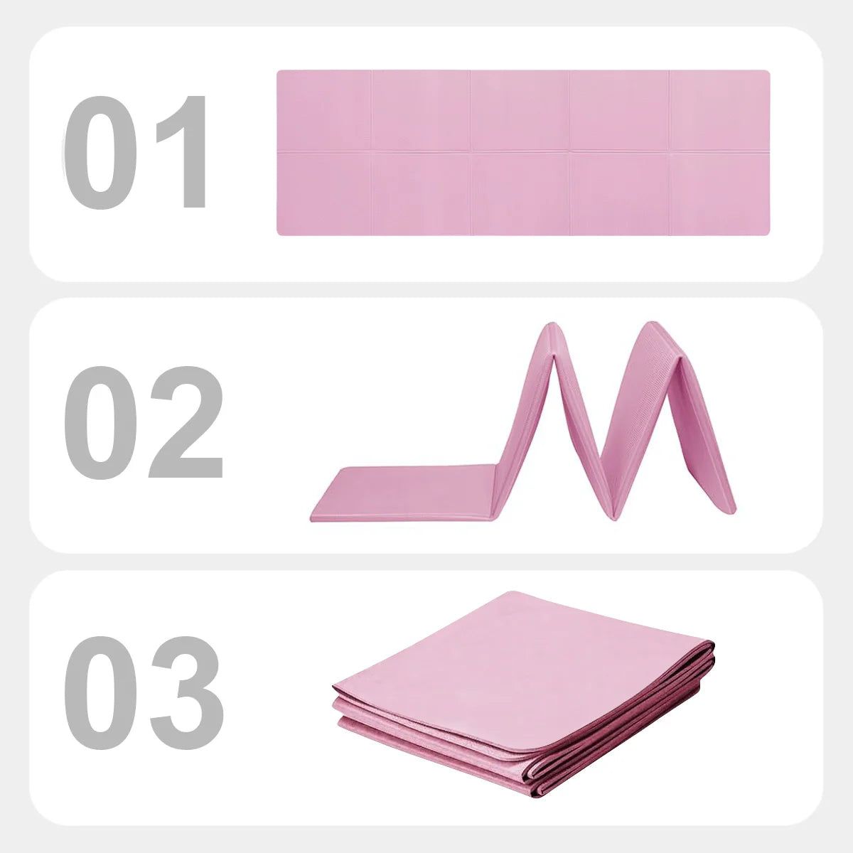 Pink Lotus Foldable Mat