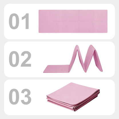 Pink Lotus Foldable Mat