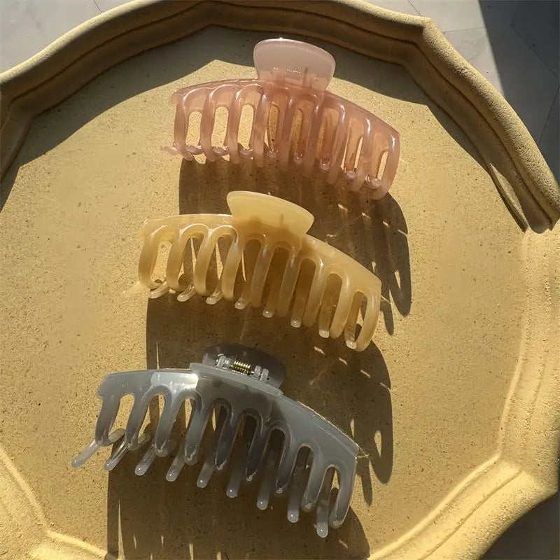 Jelly Flow Hair Claw Clip