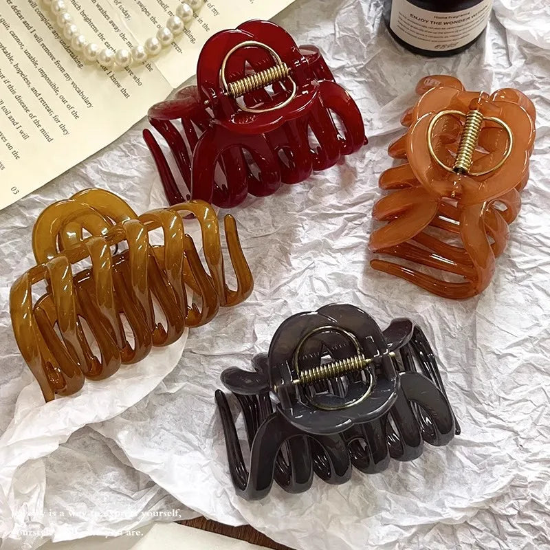 Autumn Leaves Hair Claw Clips