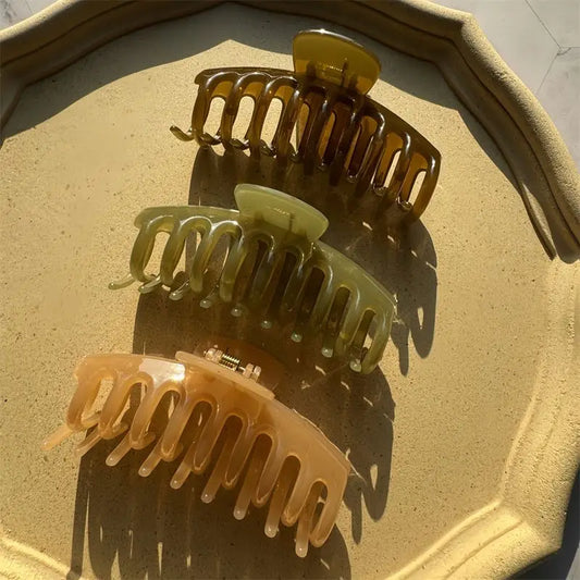 Jelly Flow Hair Claw Clip