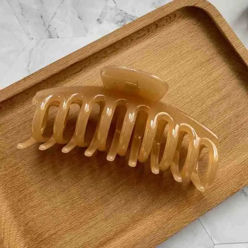 Jelly Flow Hair Claw Clip