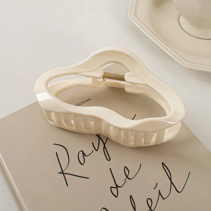 Amber Glow Hair Claw Clips