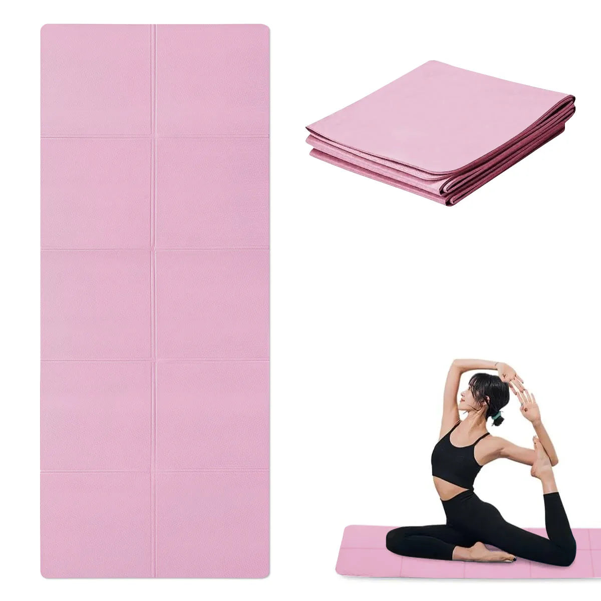 Pink Lotus Foldable Mat