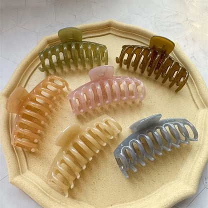 Jelly Flow Hair Claw Clip