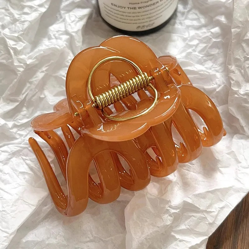 Autumn Leaves Hair Claw Clips